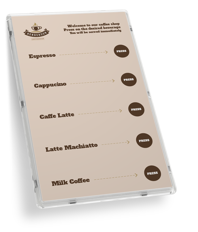 Office Analytics - Oxon Sechs-Tasten-Serviceknopf